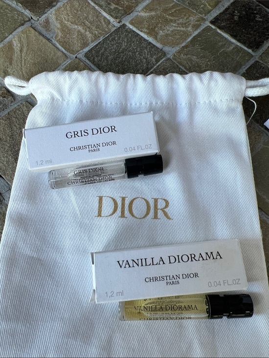 Dior Other - Dior Gris Dior & Vanilla Diorama Samples New